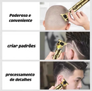 Kit Completo de Cuidados Masculinos – Barbeador + Aparador + Cortador de Cabelo