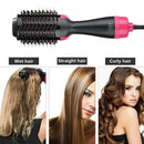 Escova Secadora Alisador Elétrica Quente Cabelo Com 3 Em 1 Hair Styler 110V