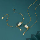 Colar Feminino de Pulseira de Tianyuzhu e Prata Esterlina S925